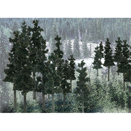Woodland Scenics 6-8 in. Conifer, PK12 WOO1582